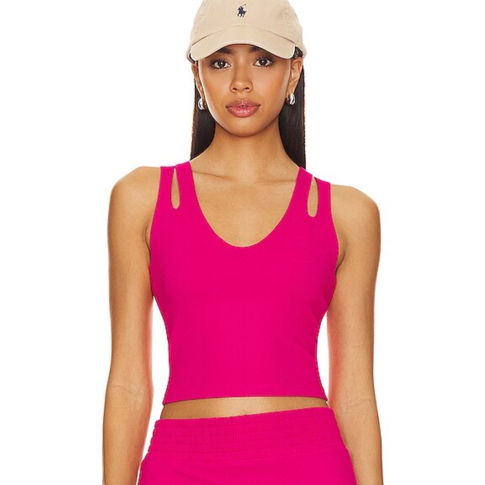 Beach Riot Fuchsia Tank - Picture 1 of 8